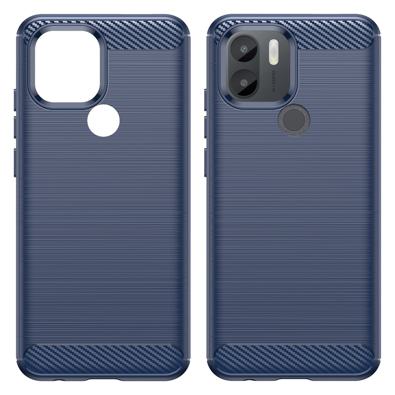 For Xiaomi Redmi A1 4G A2 4G Poco C50 4G Carbon Fiber Texture Anti-drop TPU Protective Phone Cover Brushed Mobile Phone Case For Xiaomi Redmi A1 4G A2 4G Poco C50 4G Carbon Fiber Texture Anti-drop TPU Protective Phone Cover Brushed Mobile Phone Case